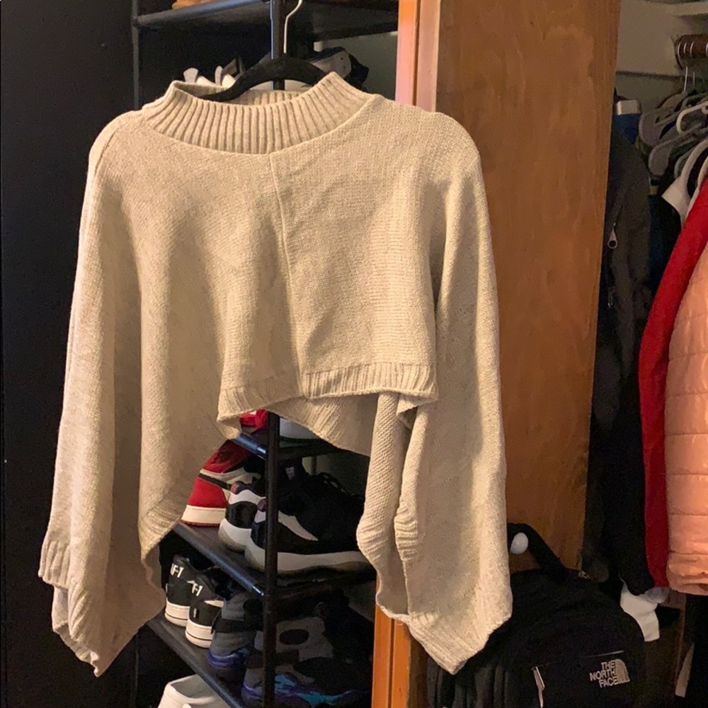 Nasty Gal High Neck Poncho